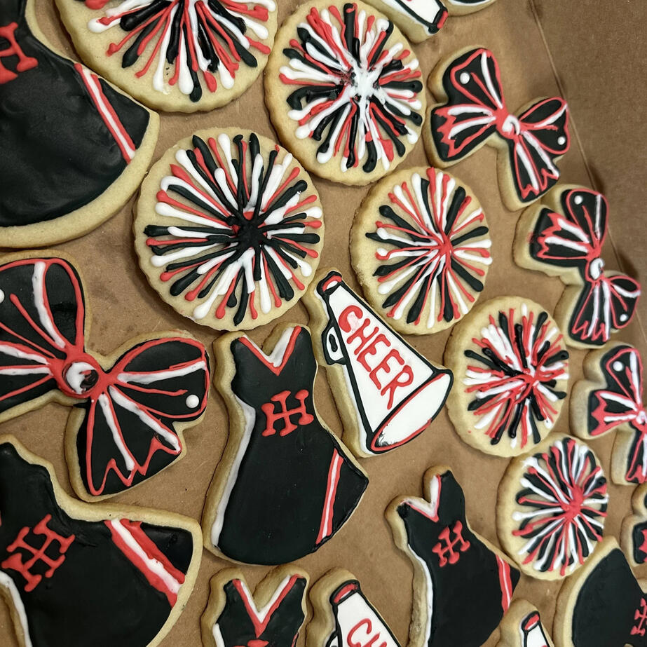 Cheerleader Cookies